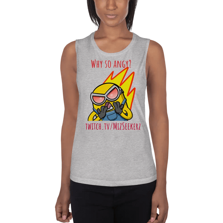 Women's Why so Angy Muscle Tank product image (1)