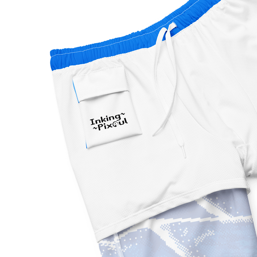 Pixel Ocean Swim Trunks product image (6)