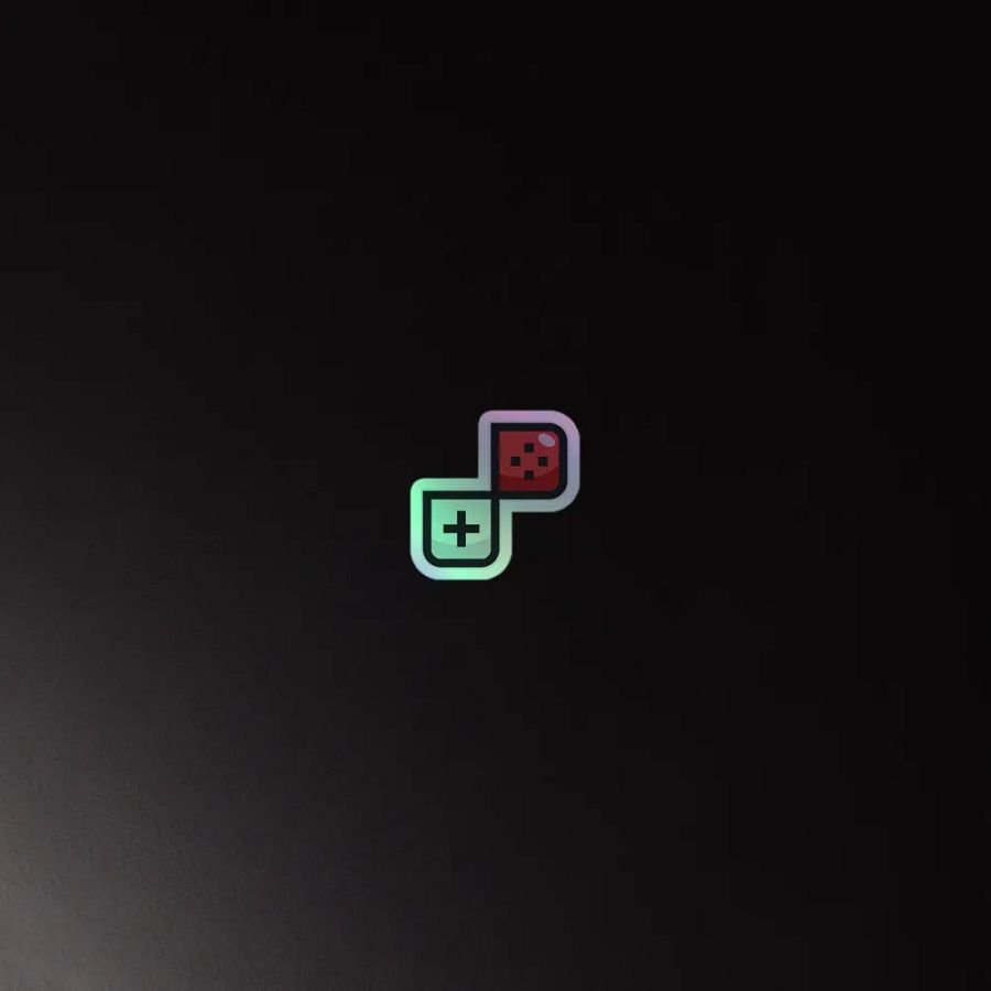 PilloleDiGamer (solo Logo) - Sticker Olografico product image (4)