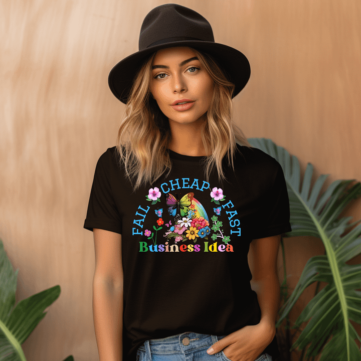 Entrepreneurial Spirit Floral Women's T-Shirt product image (1)