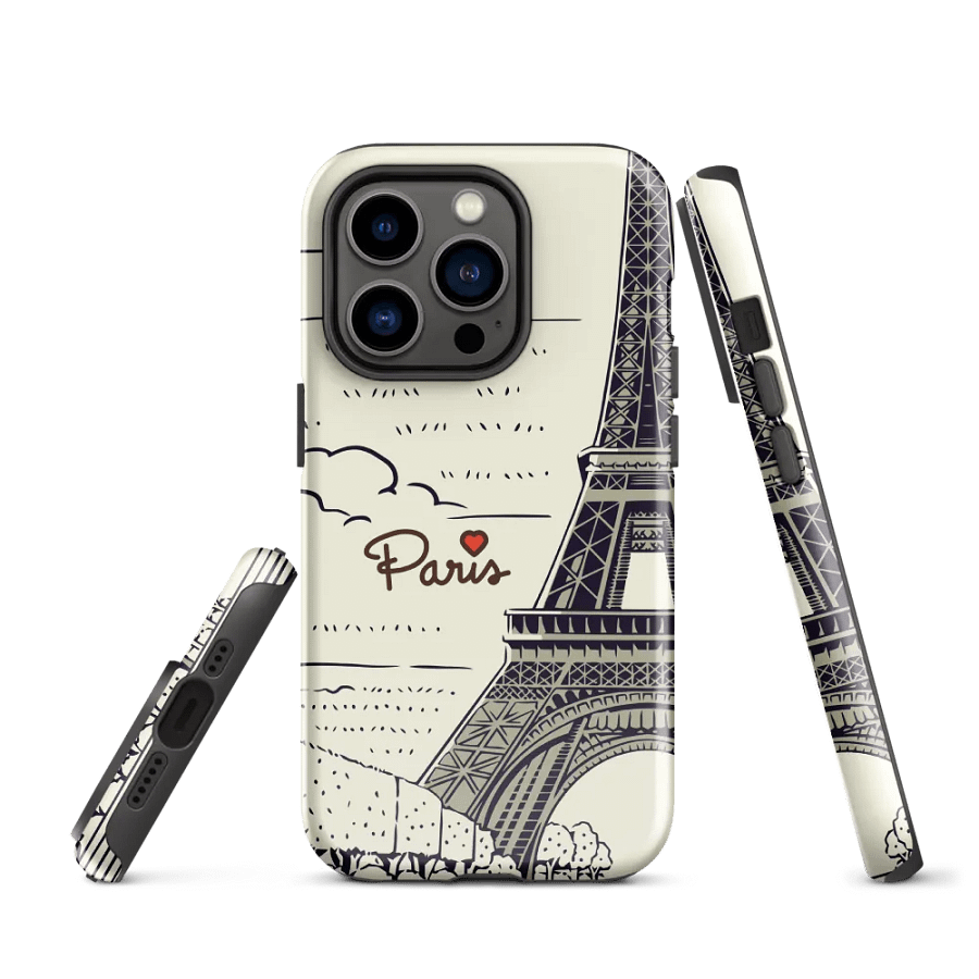 GUILLOVELO HEARTLINE TOUGH IPHONE CASE product image (1)