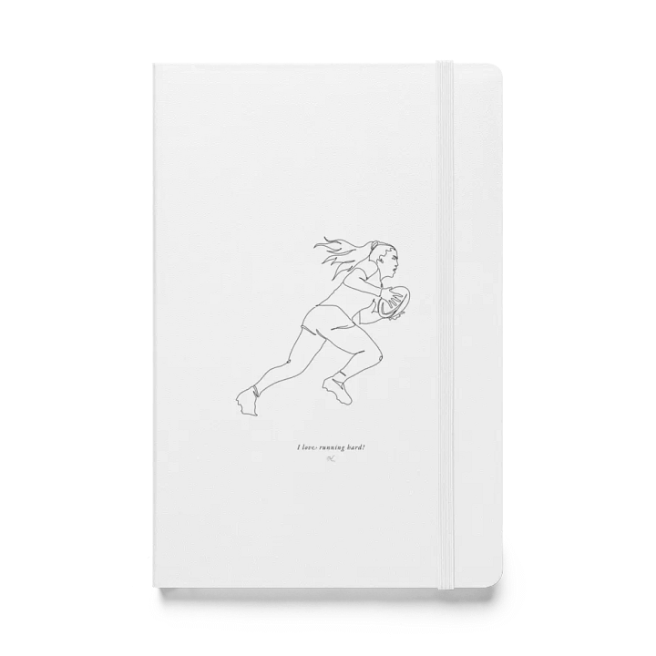 RUNNING HARD <3 Hardcover Journal product image (1)