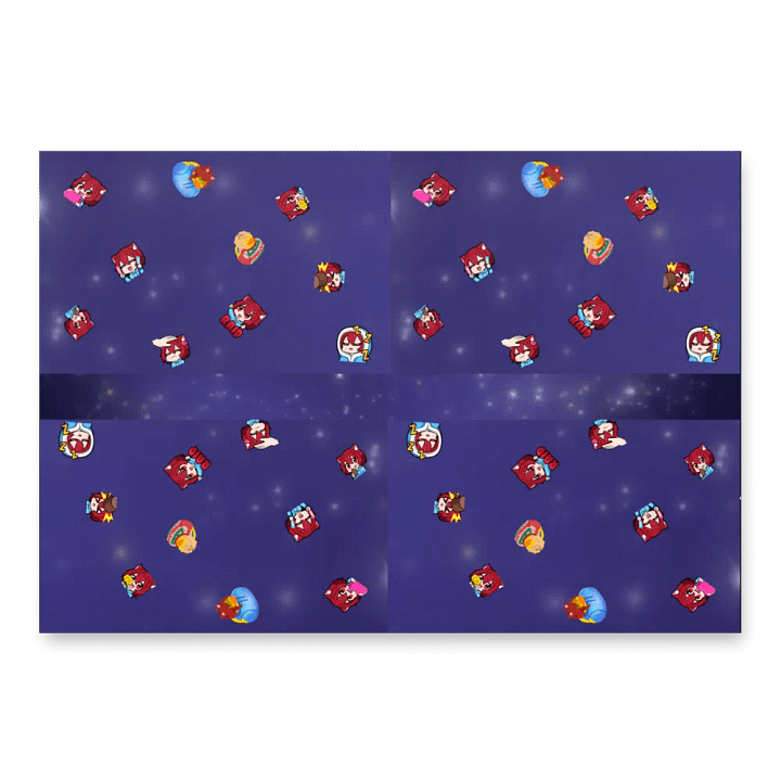 Chibi Cyn - Emote Wrapping Paper product image (2)