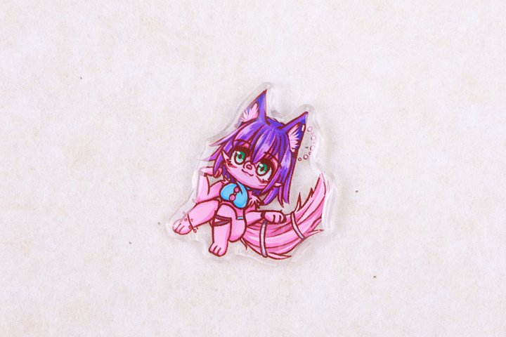 ★STARS★ Moxie Personal Drawn Art Pin product image (1)