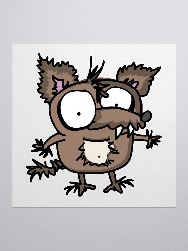 Jake the Wolf Sticker product image (1)