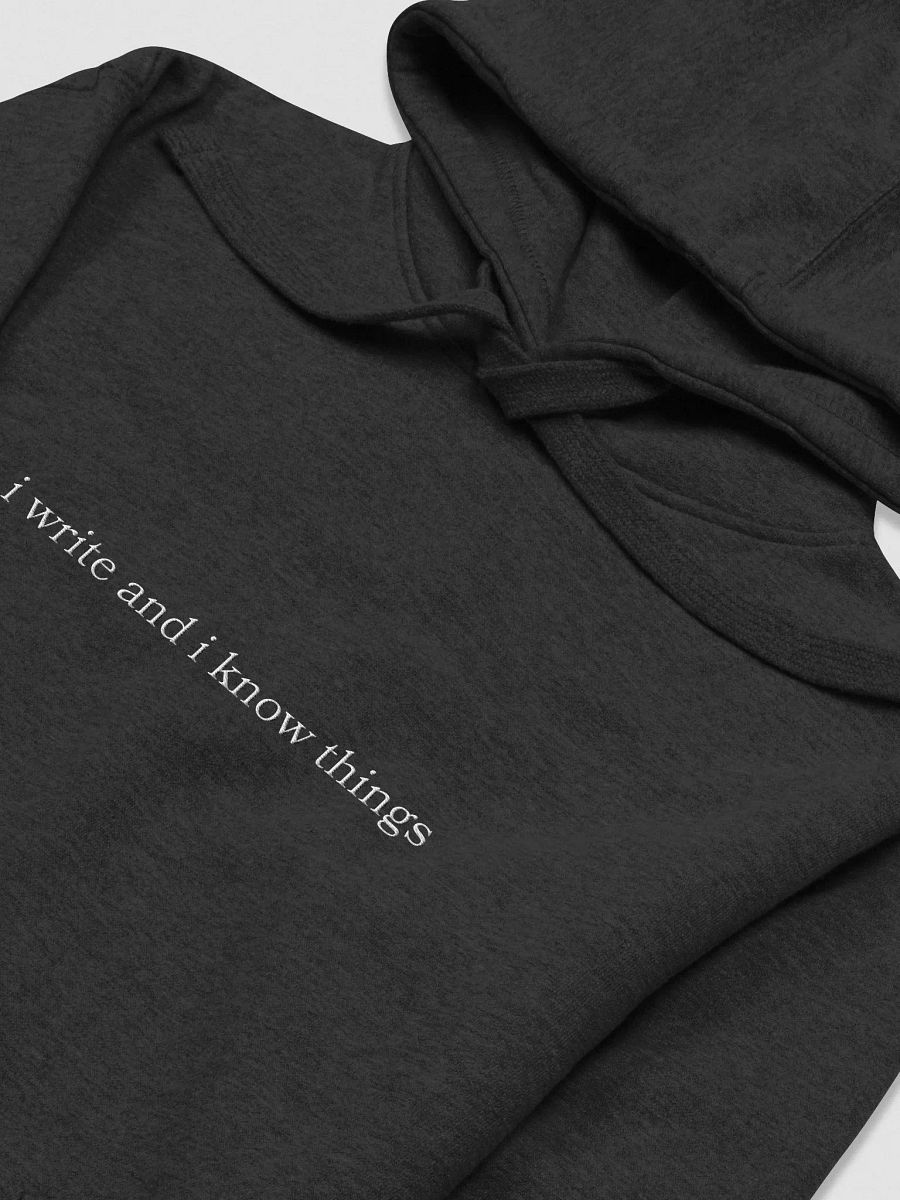 I Write Embroidered Hoodie Sweatshirt product image (16)