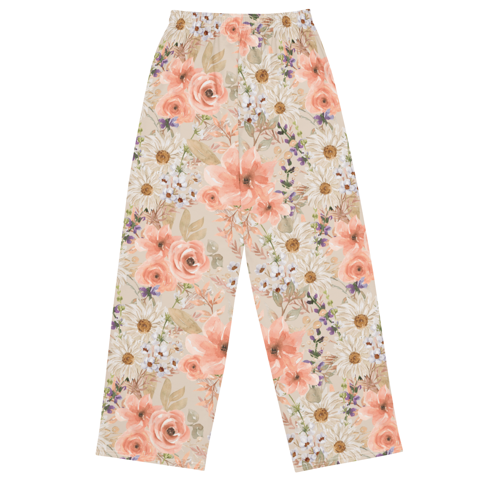 Orange Flowers Pants product image (2)