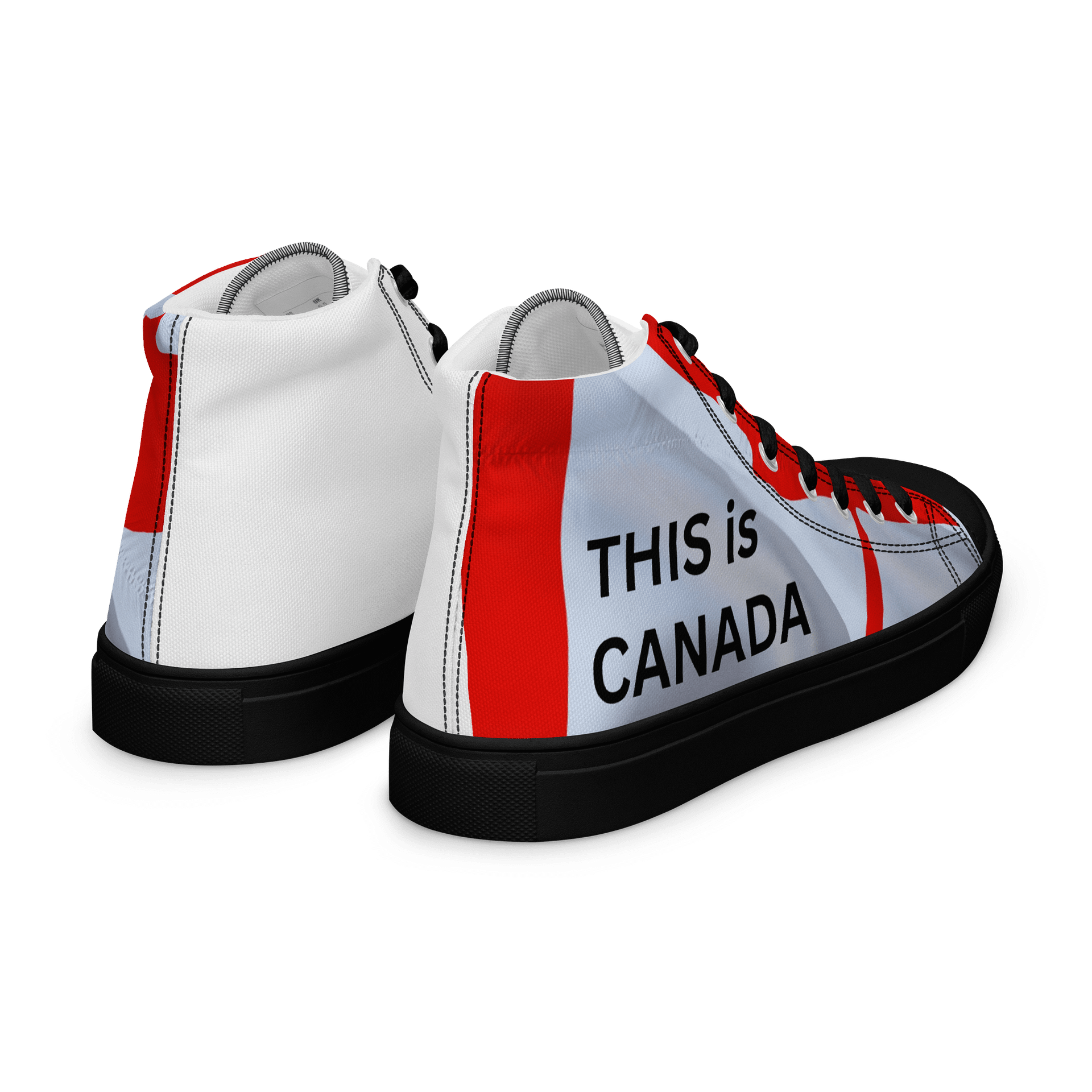 THIS is CANADA Women's High Top Canvas Shoes product image (8)