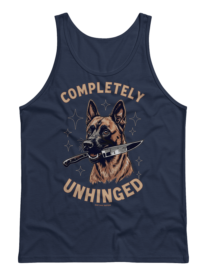 Completely Unhinged Malinois - Premium Unisex Tank Top product image (1)