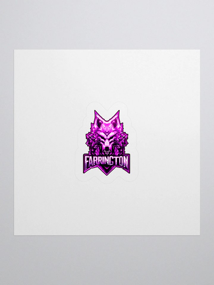 Ladies Pinky Purple Logo Stickers product image (1)
