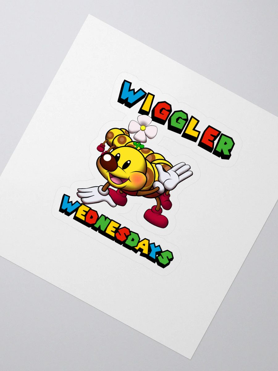 Wiggler Wednesday Sticker product image (2)