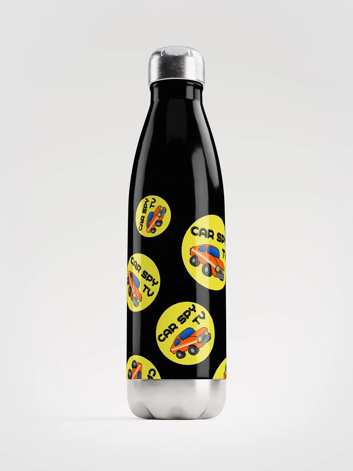 Stainless Steel Drinks Bottle: CarSpyTV Logo product image (1)
