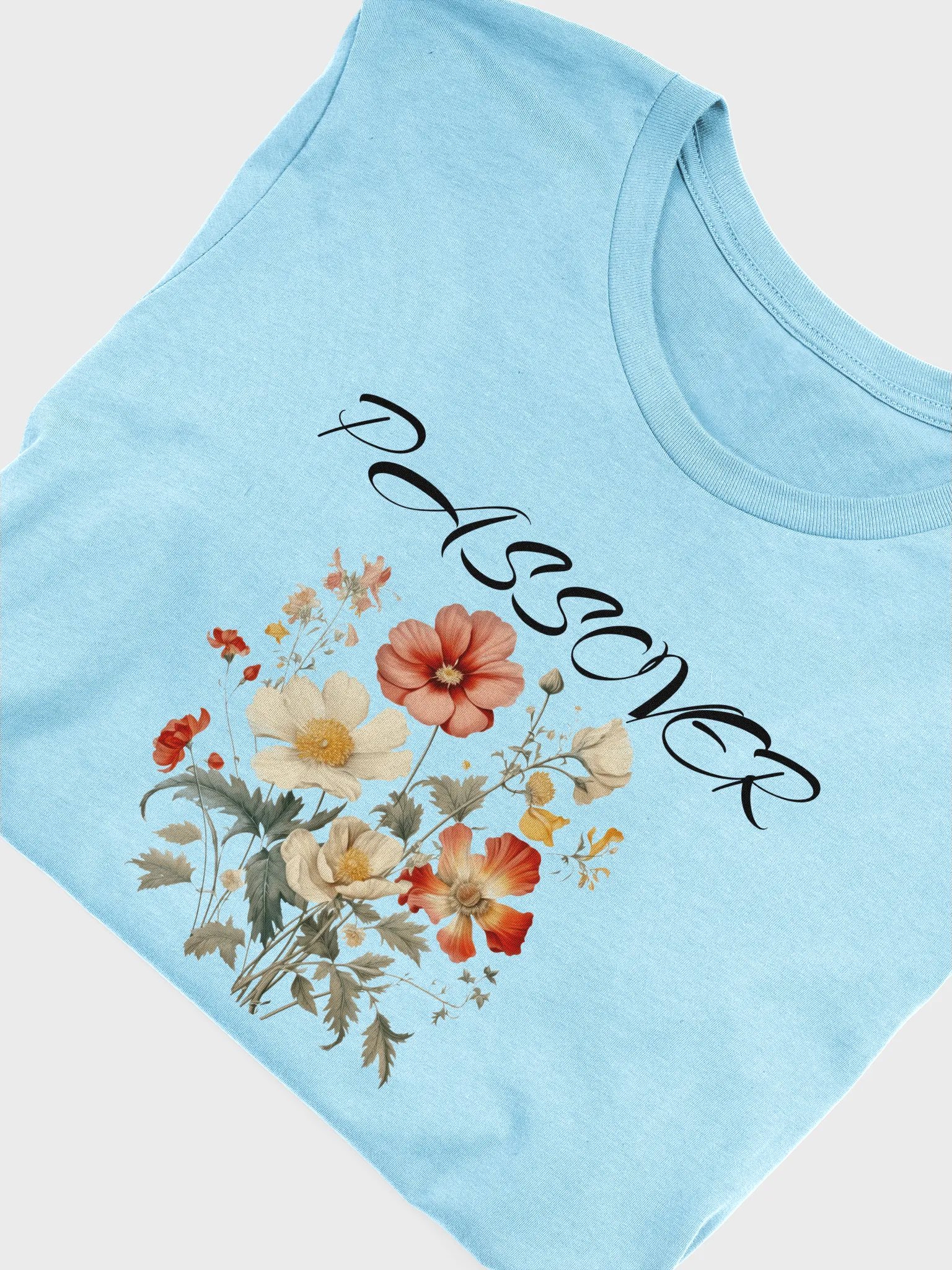 "PASSOVER" Floral bloom classic t-shirt. product image (17)