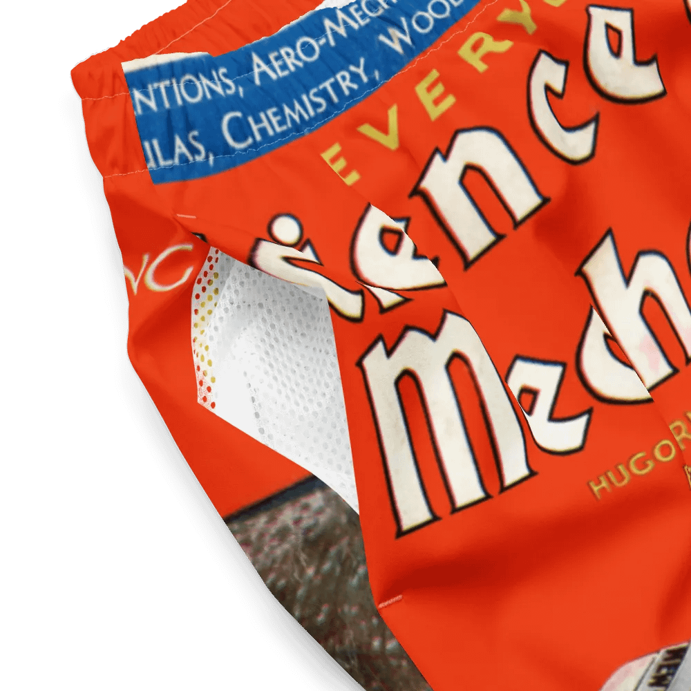 Retro Aero-Mechanics Swim Trunks product image (7)