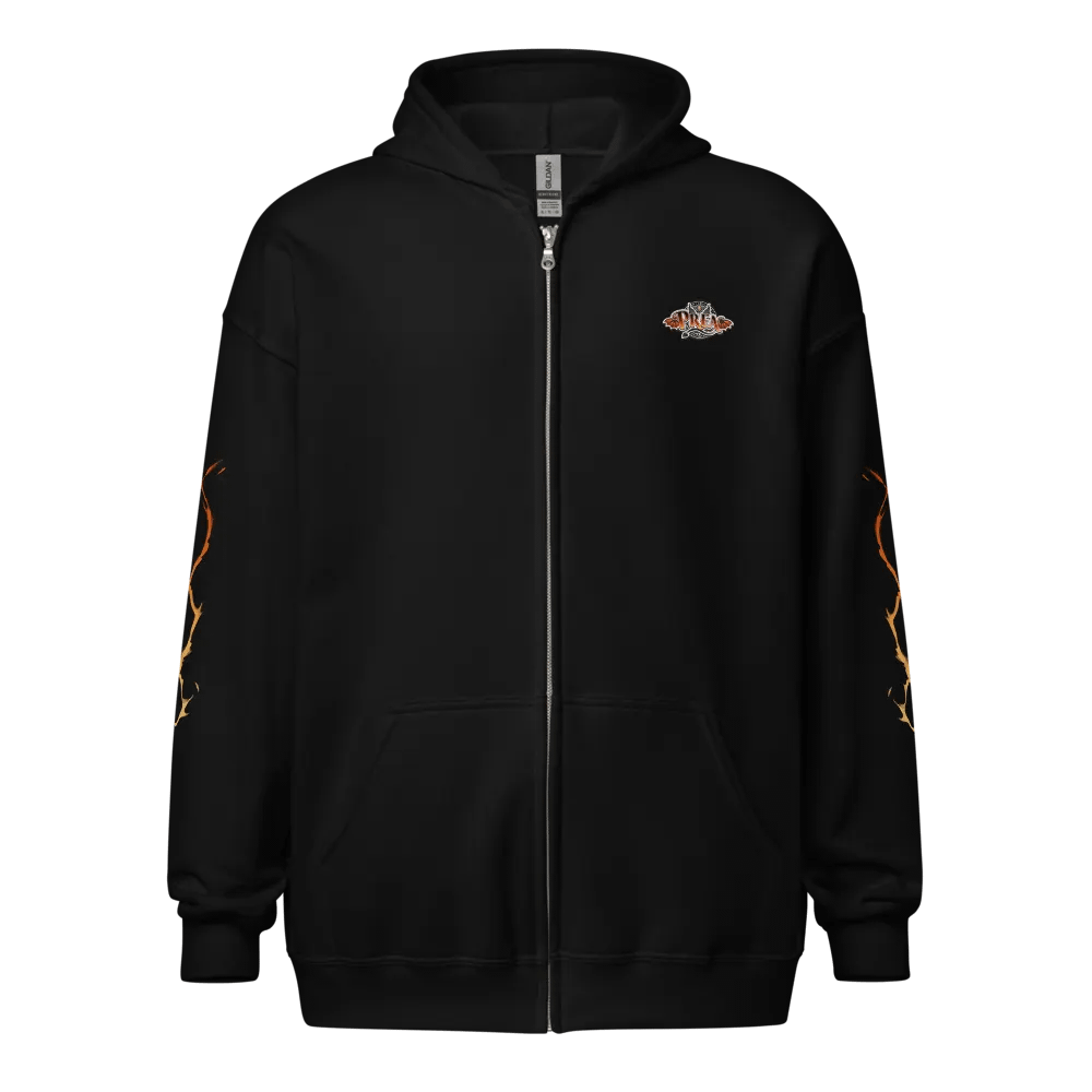 'Welcome to Hell' Zip-Up Hoodie product image (2)