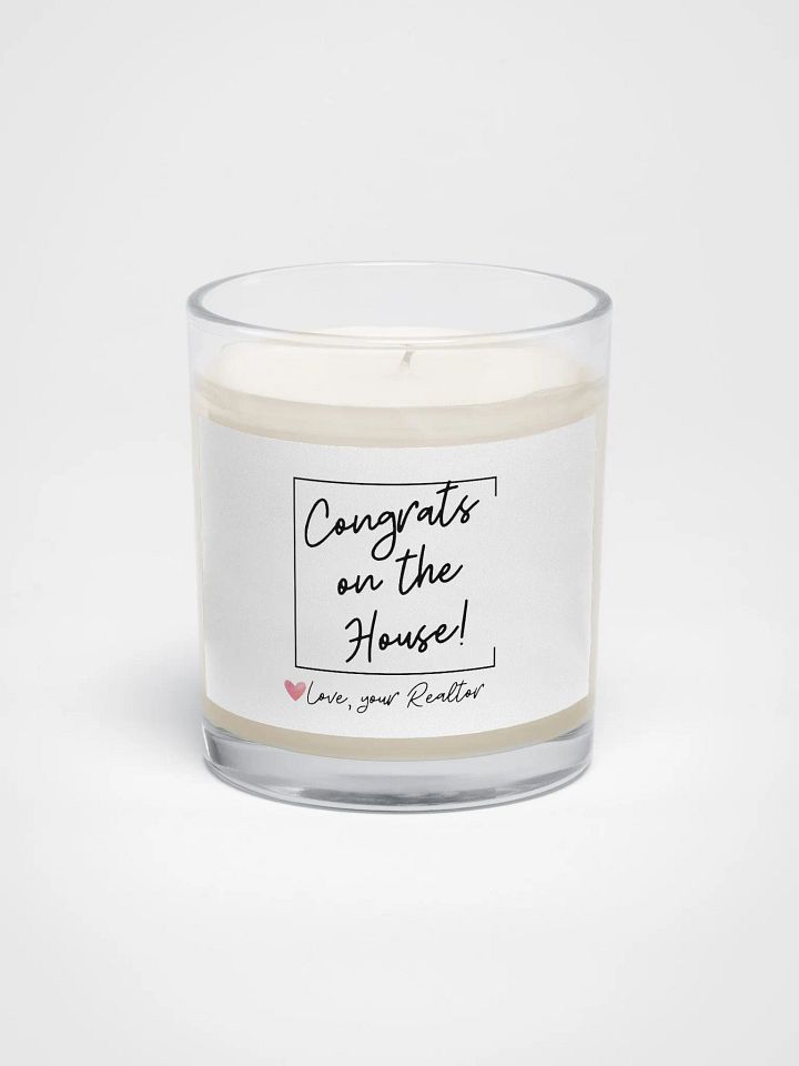 Congrats on the house Candle - Unscented product image (1)