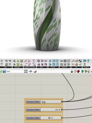 Grasshopper - EX 6 - Loft + Twist  #architecture #grasshopper3d #architecturemodel #parametricarchitecture #architecturetiktok #model #rendering #models #architectureschool #render #parametricdesign #zahahadid #architect #design #grasshopper #modeling #architecture #architecturedesign #architecturestudentlife #rhino #architecturestudent