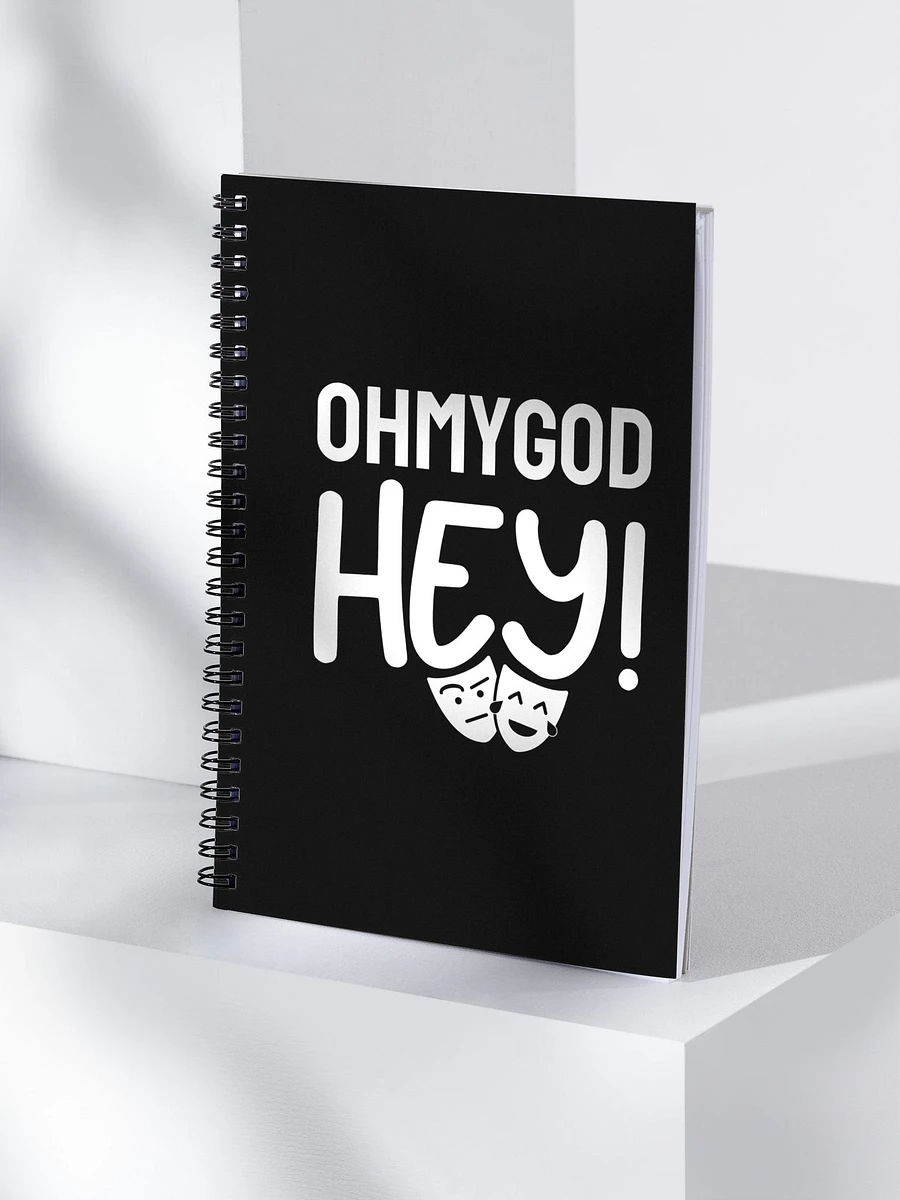 OHMYGOD HEY Spiral Notebook product image (4)