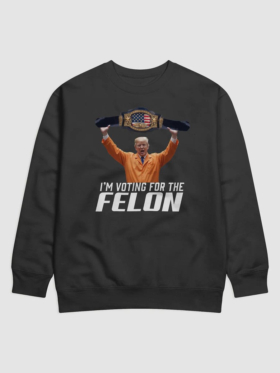 I'm Voting For The Felon Sweatshirt product image (1)