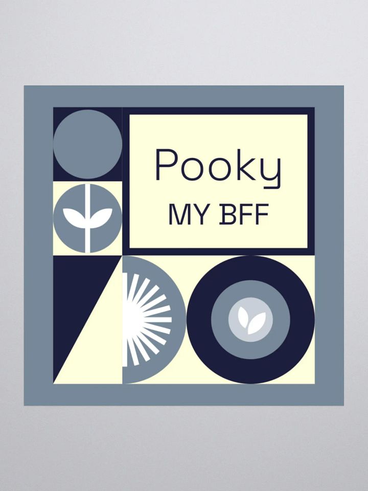 Pooky's Geometric Plant Sprout Stickers product image (3)