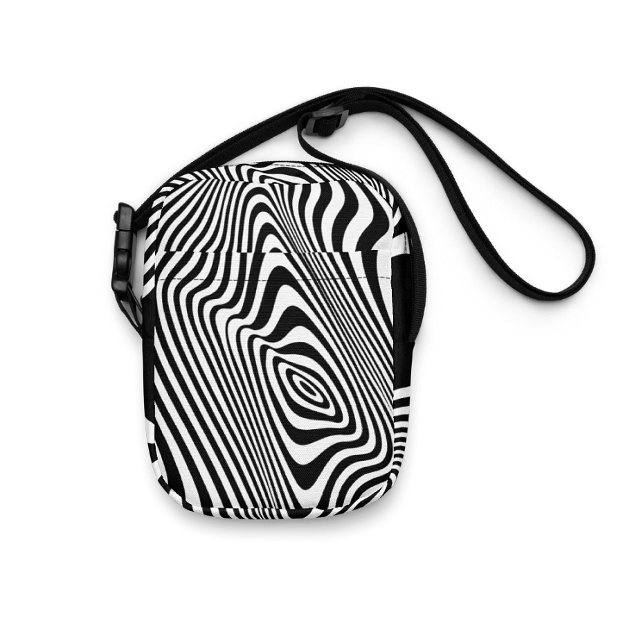 Optical Illusion Waves Crossbody Bag for mens woman friends product image (7)