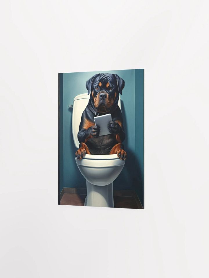 Rottweiler in Toilet product image (8)