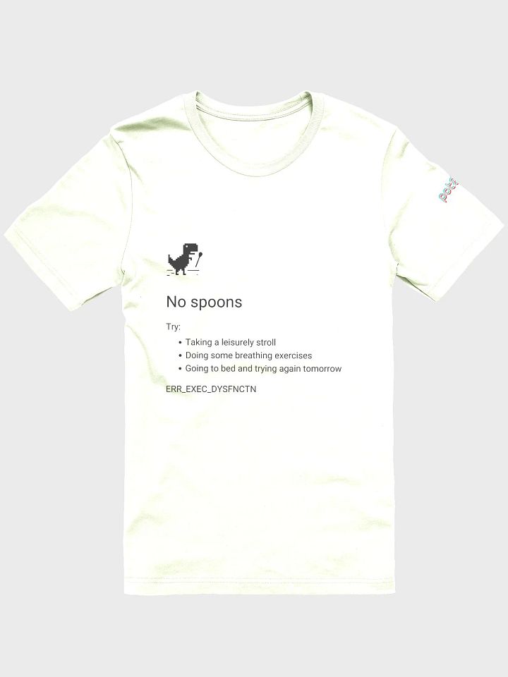 NO SPOONS supersoft tee product image (5)