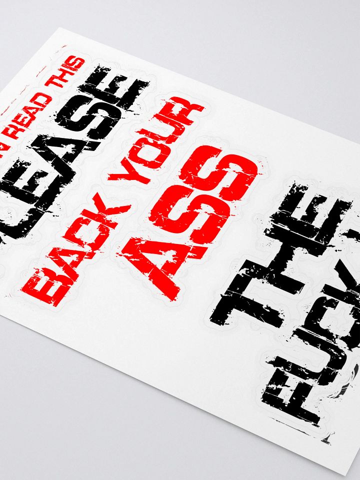 Bold Statement | Sticker Sheet product image (2)