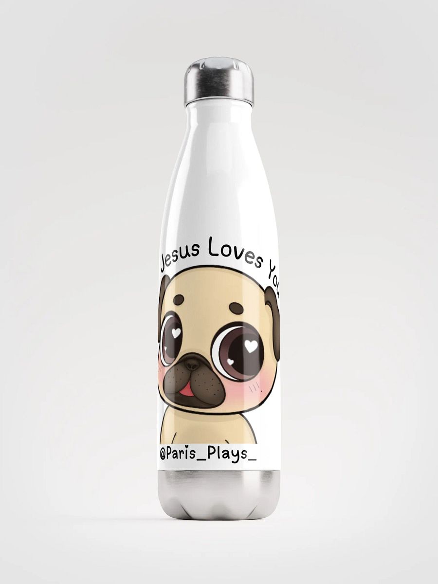 Pug Steel Water Bottle product image (1)