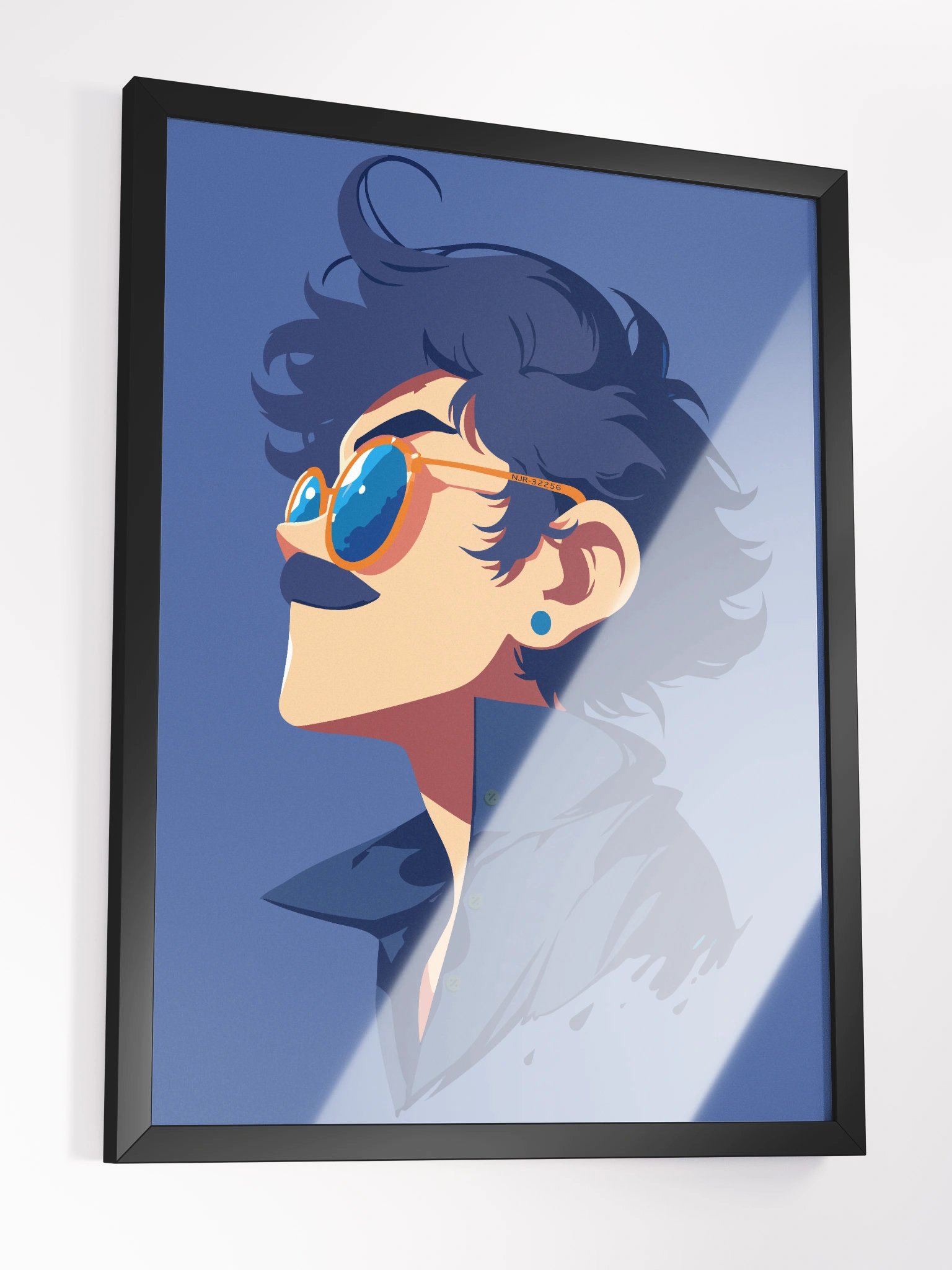 "Null and Shaded" – 18″ x 24″ Framed Poster product image (3)