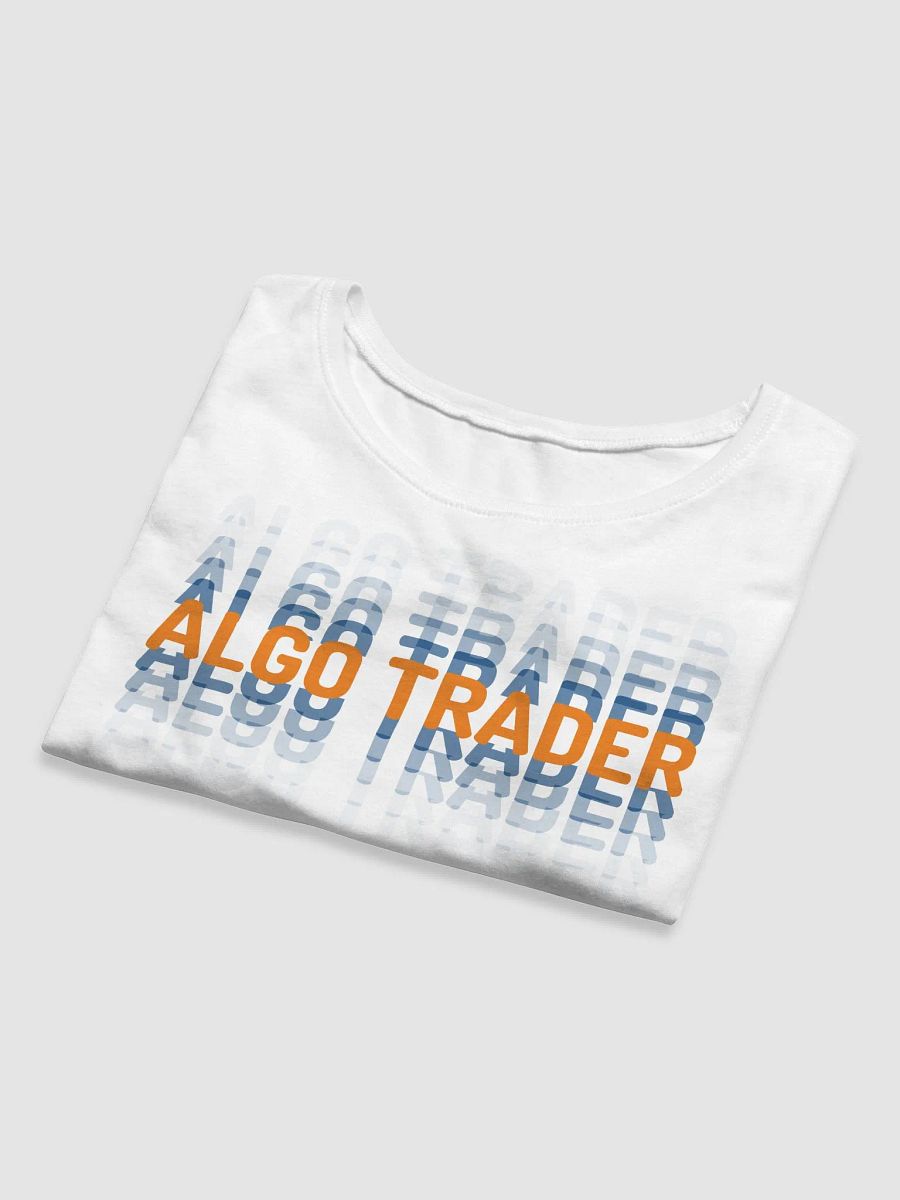 Algo Trader Women Crop T orange product image (7)