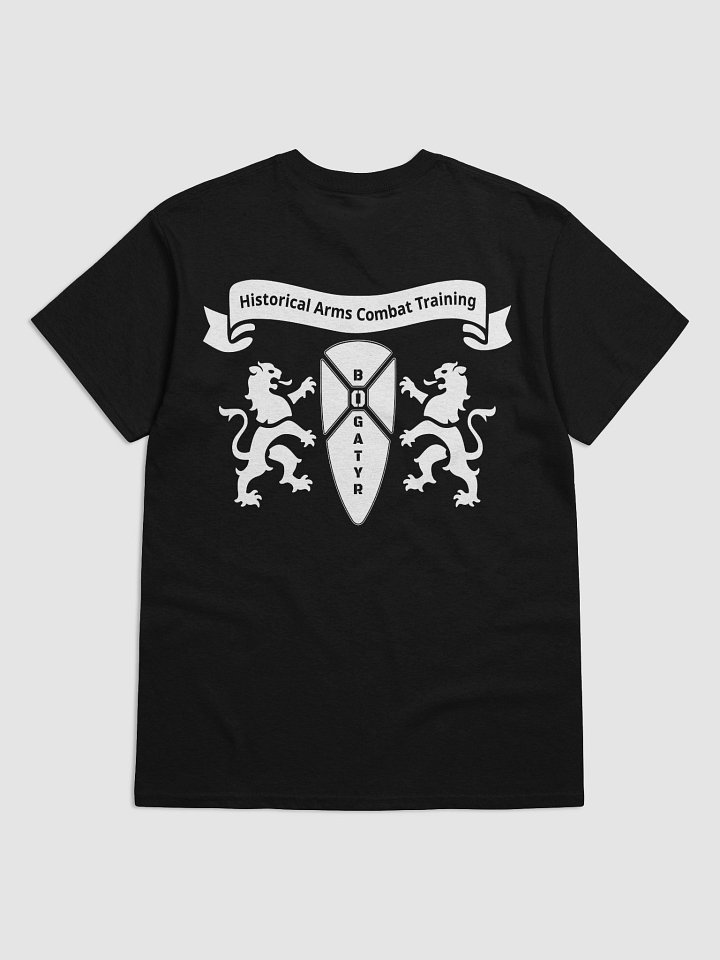 Heavyweight T-shirt - white HACT logo on back product image (1)