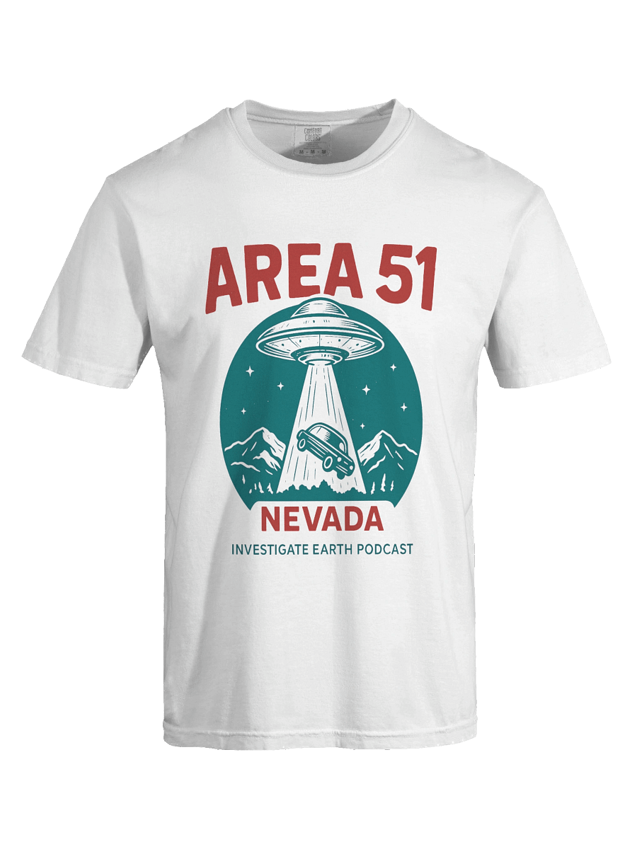 Limited Premium Area 51 UFO Abduction Comfort ColorsTee product image (1)