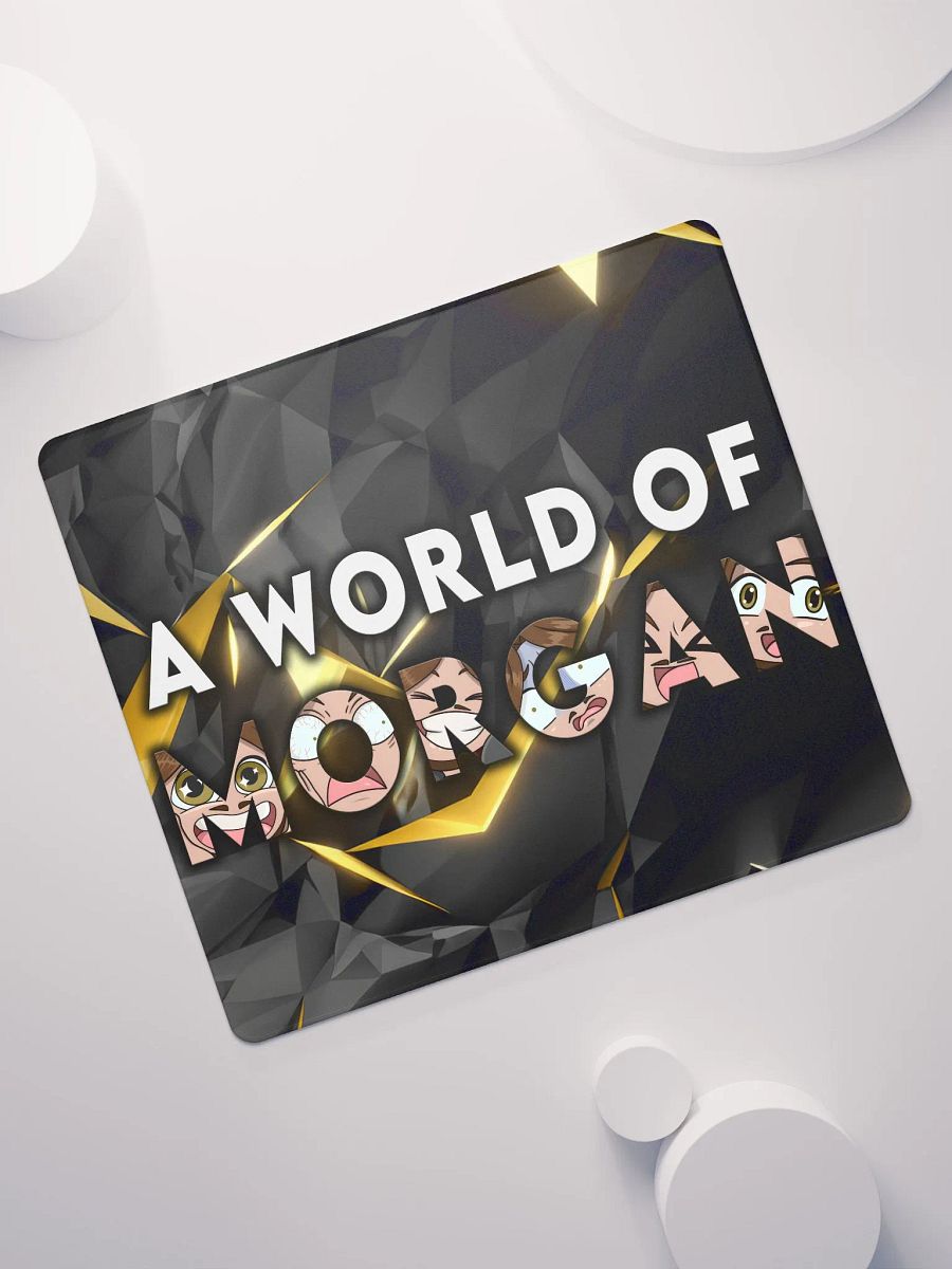A World of Morgan Deskmat - Black and Gold product image (11)