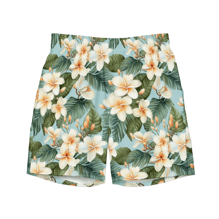 Frangipanni Hawaiian Trunks product image (1)