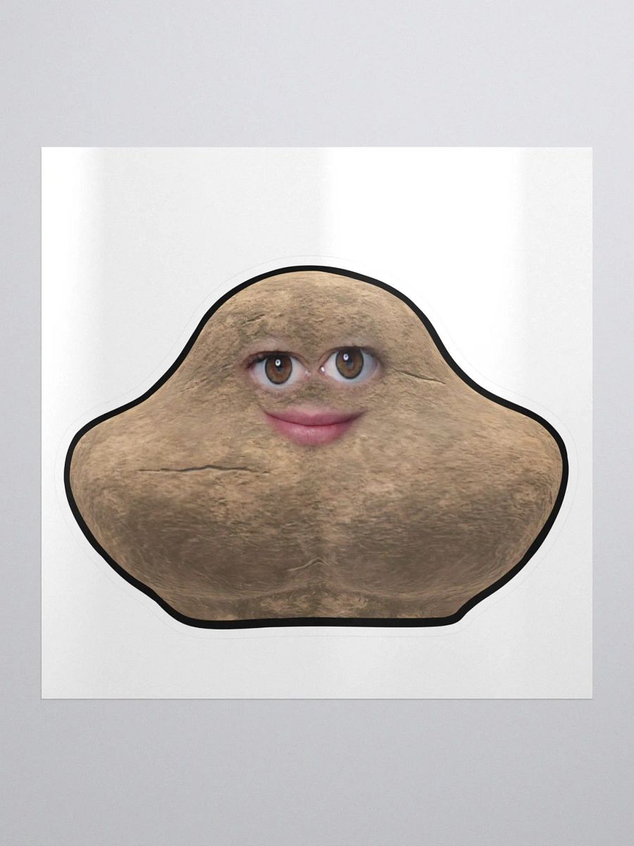 Close Smile Buff Tato Sticker product image (1)