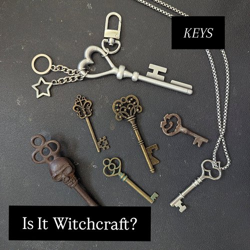 I don’t just carry one key—I carry many. On my altar, around my neck, from concerts, rituals, and moments that cracked me ope...