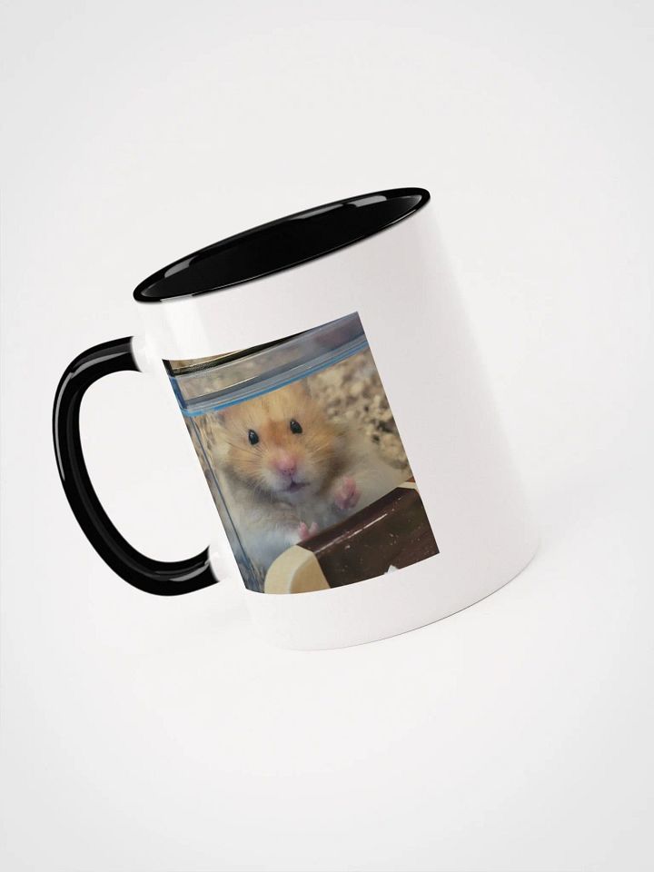 Peek-a-Boo Hamster Ceramic Mug product image (2)