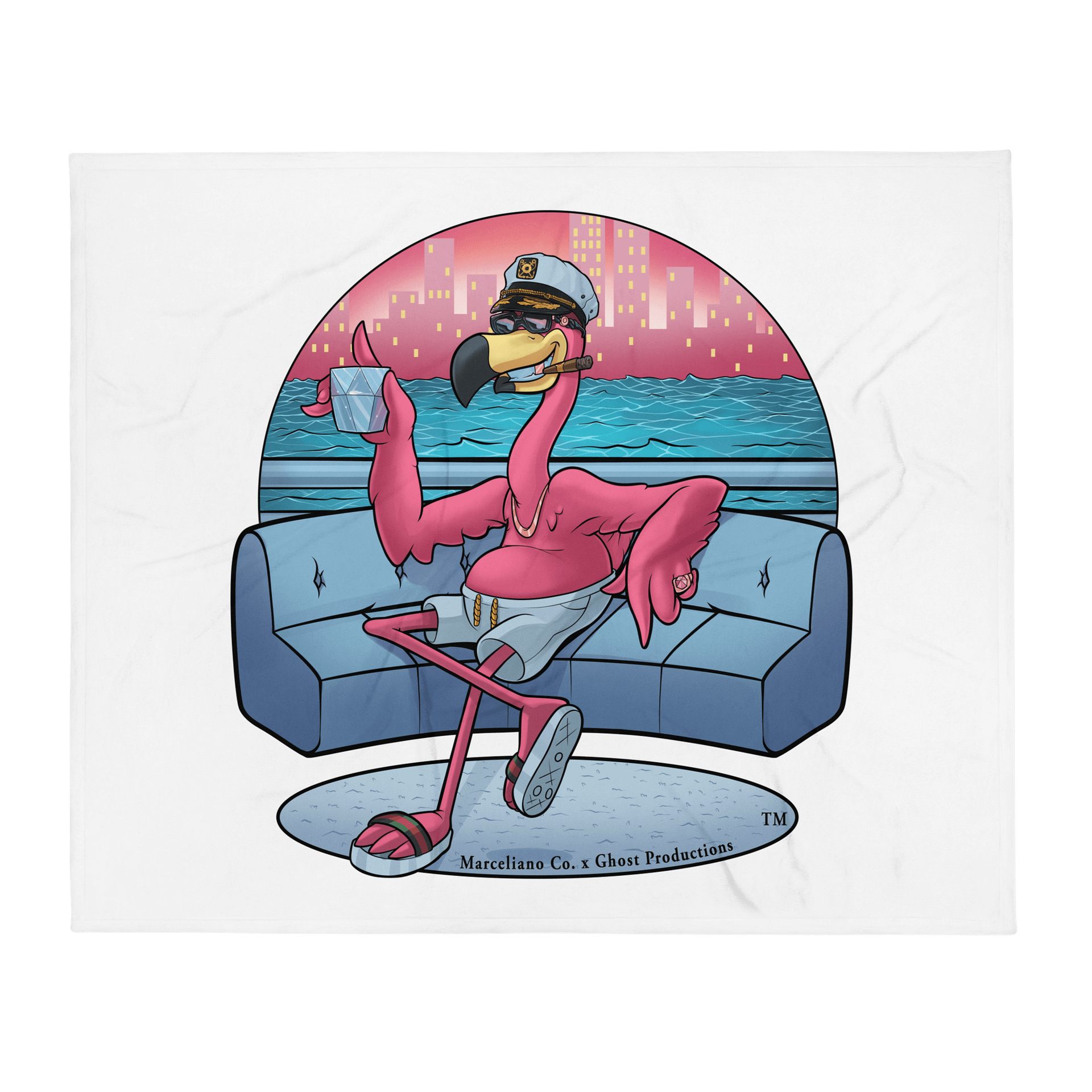 Flamingo Bliss 50" x 60" Blanket product image (2)
