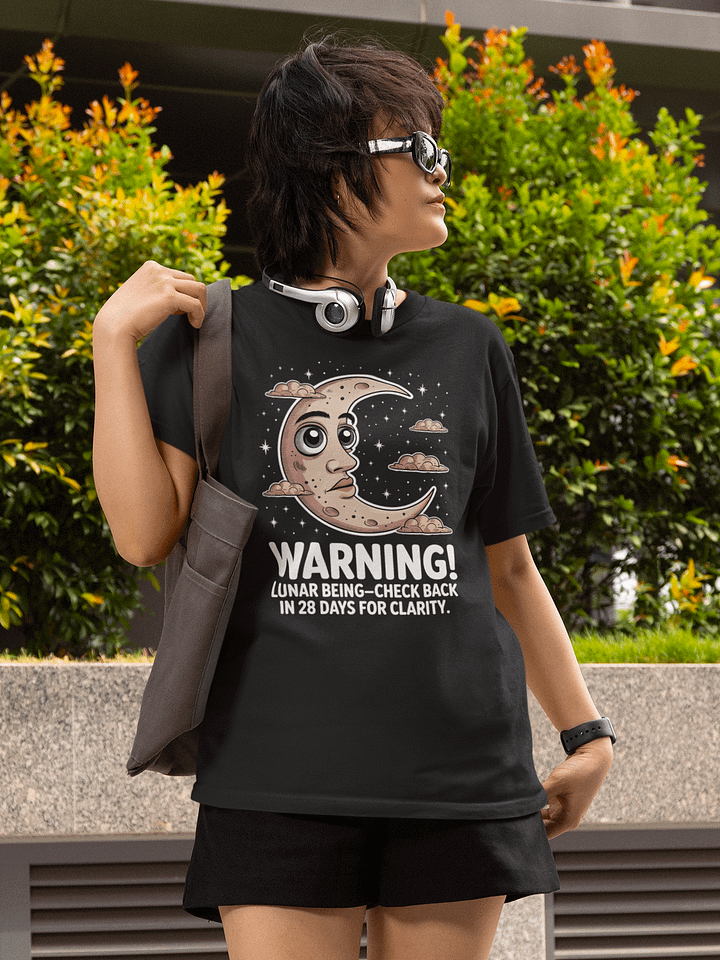 Lunar Being Moon Reflector Tshirt (Unisex) product image (2)