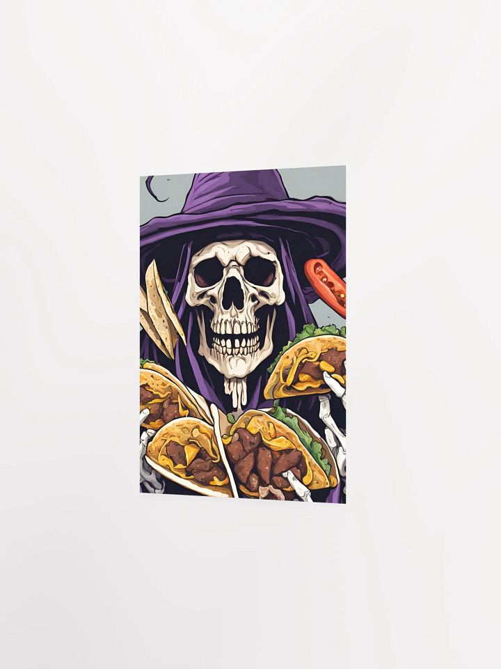 Witchy Taco Skeleton Poster product image (2)