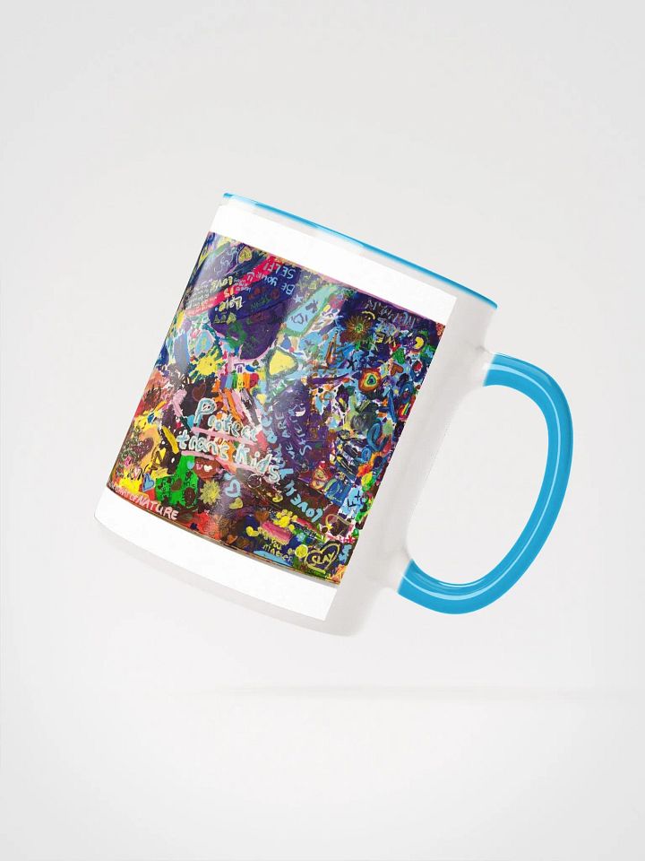 2023 Community Art Project mug w/color inside product image (15)