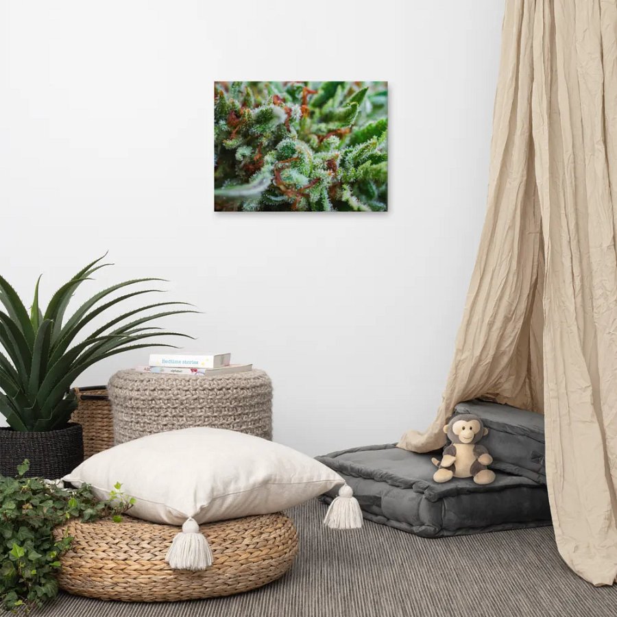 Cannabis Flower Canvas product image (7)