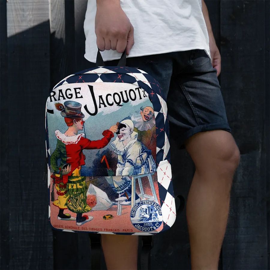 Harlequin & Mime All-Over Backpack product image (6)