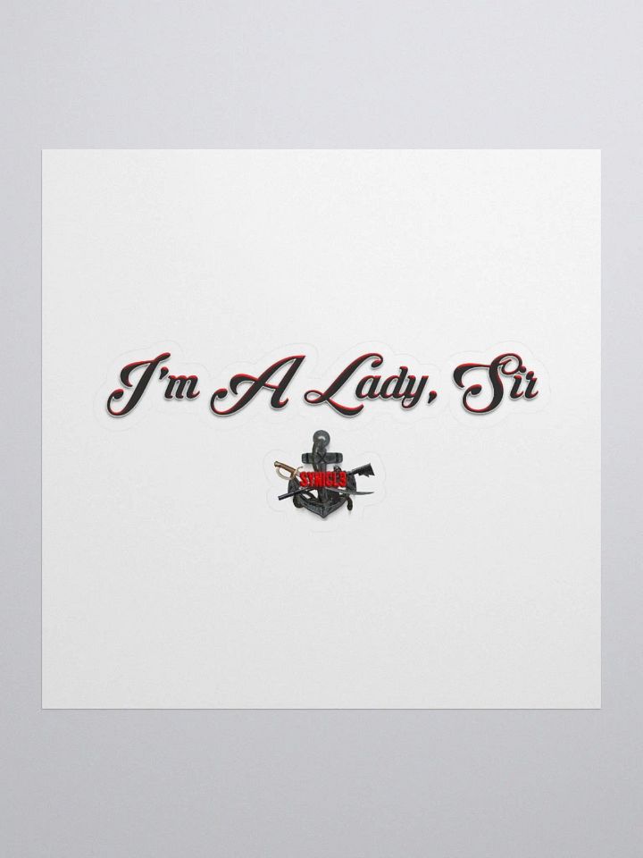 Ladies - Lady, Sir Stickers product image (1)