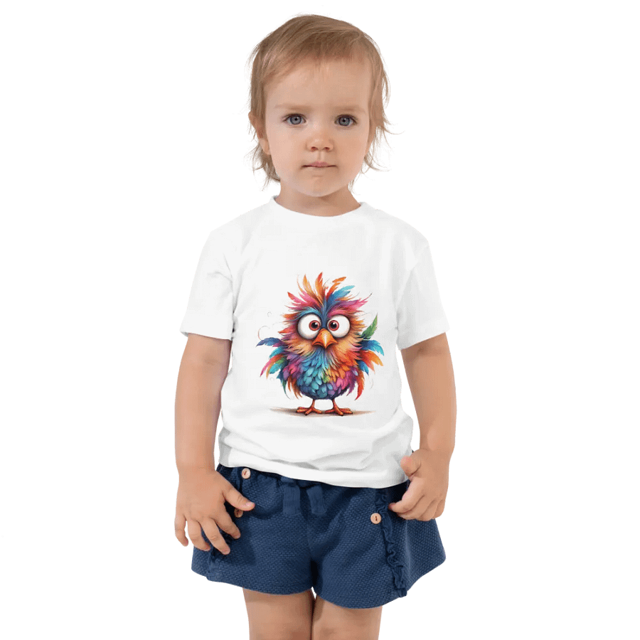 Whimsical Feathers Toddler T-Shirt product image (3)