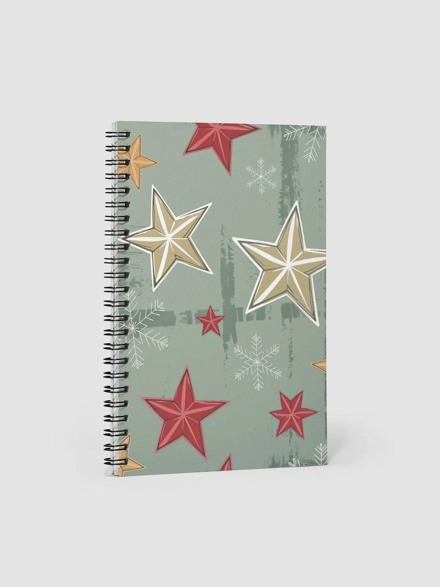 Holiday stars charm-notebook product image (1)