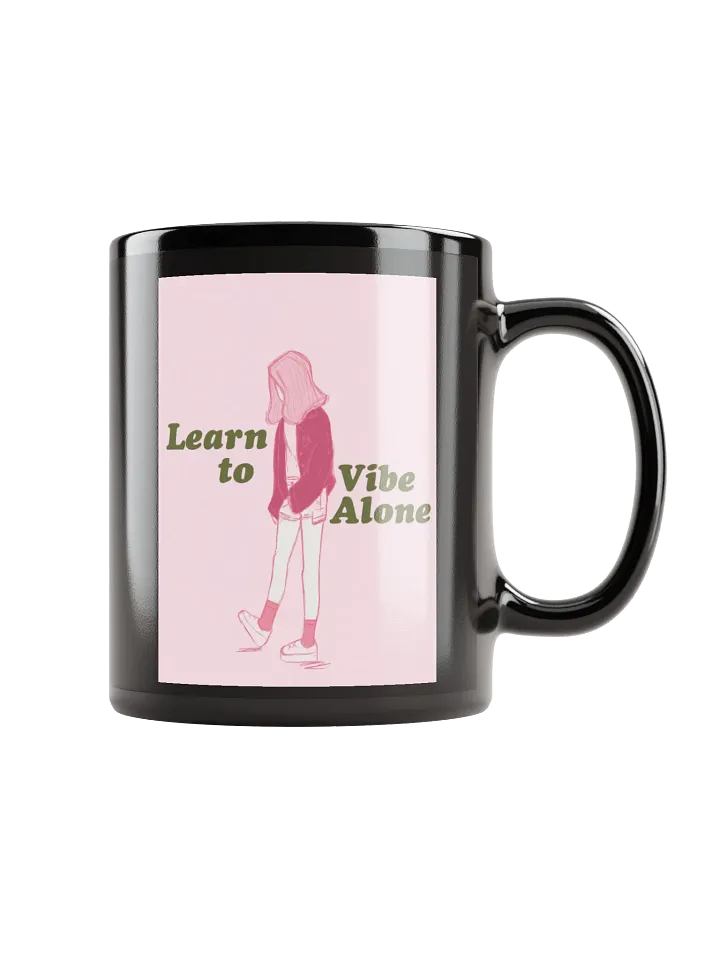 Learn to Vibe Alone Mug product image (2)
