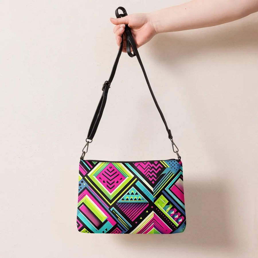Neon Pop Art Crossbody Bag product image (6)