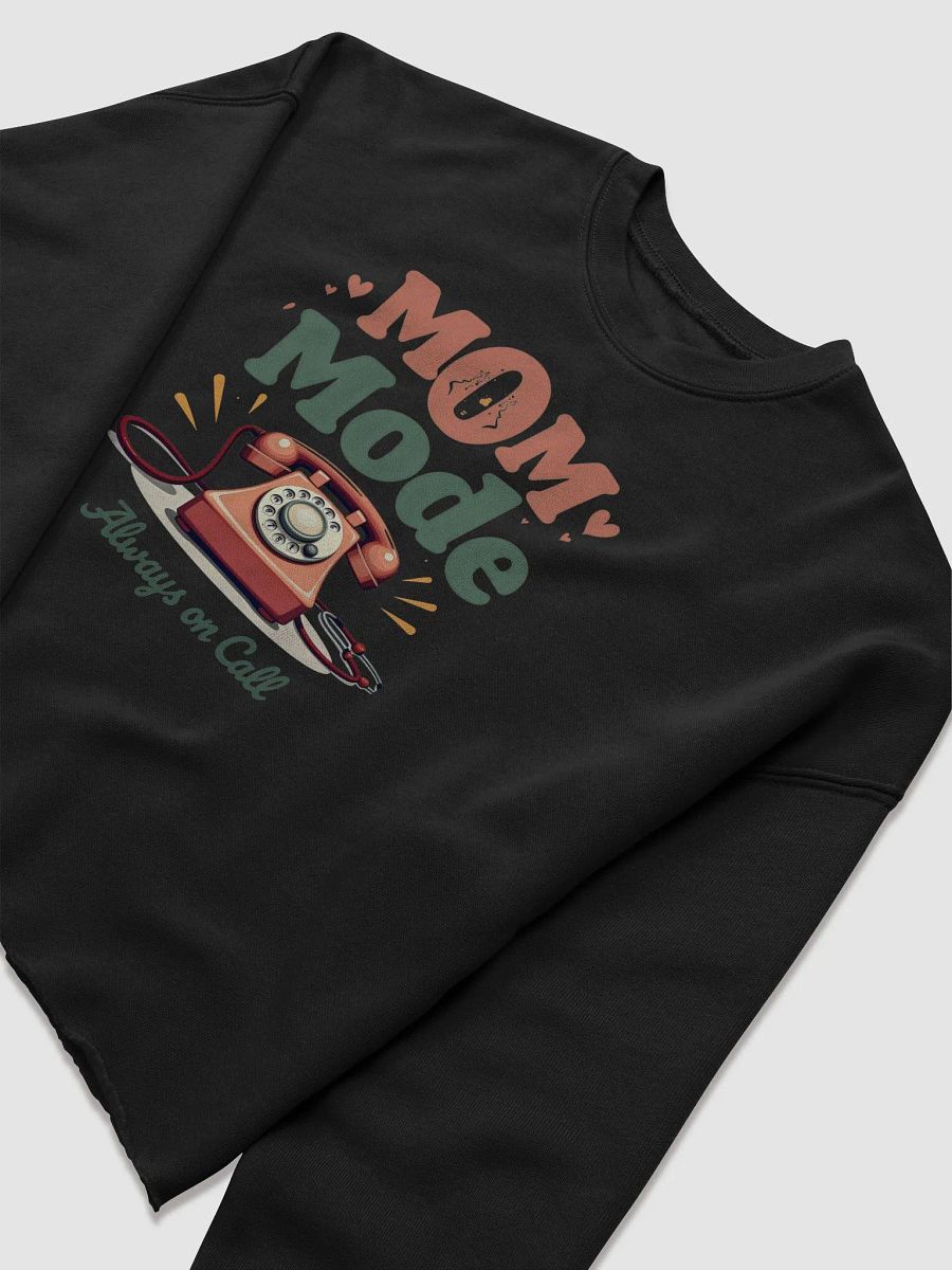 Mom Mode Vintage Phone Crop Sweatshirt product image (13)